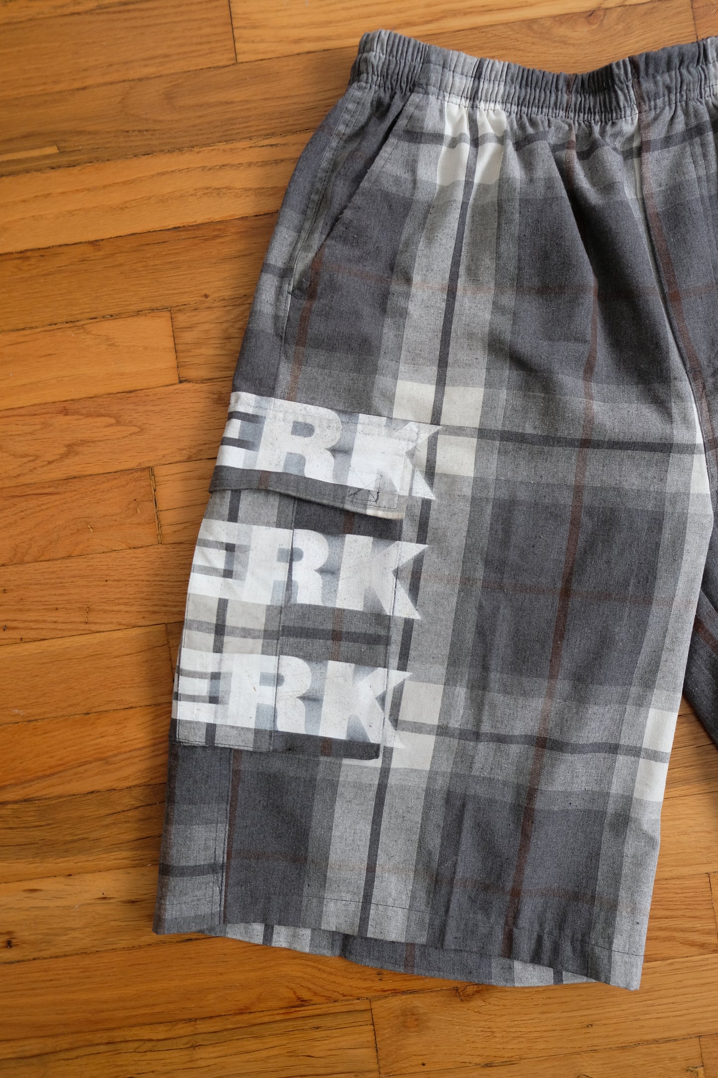 Atomic Tartan Pocket Shorts *Sliver