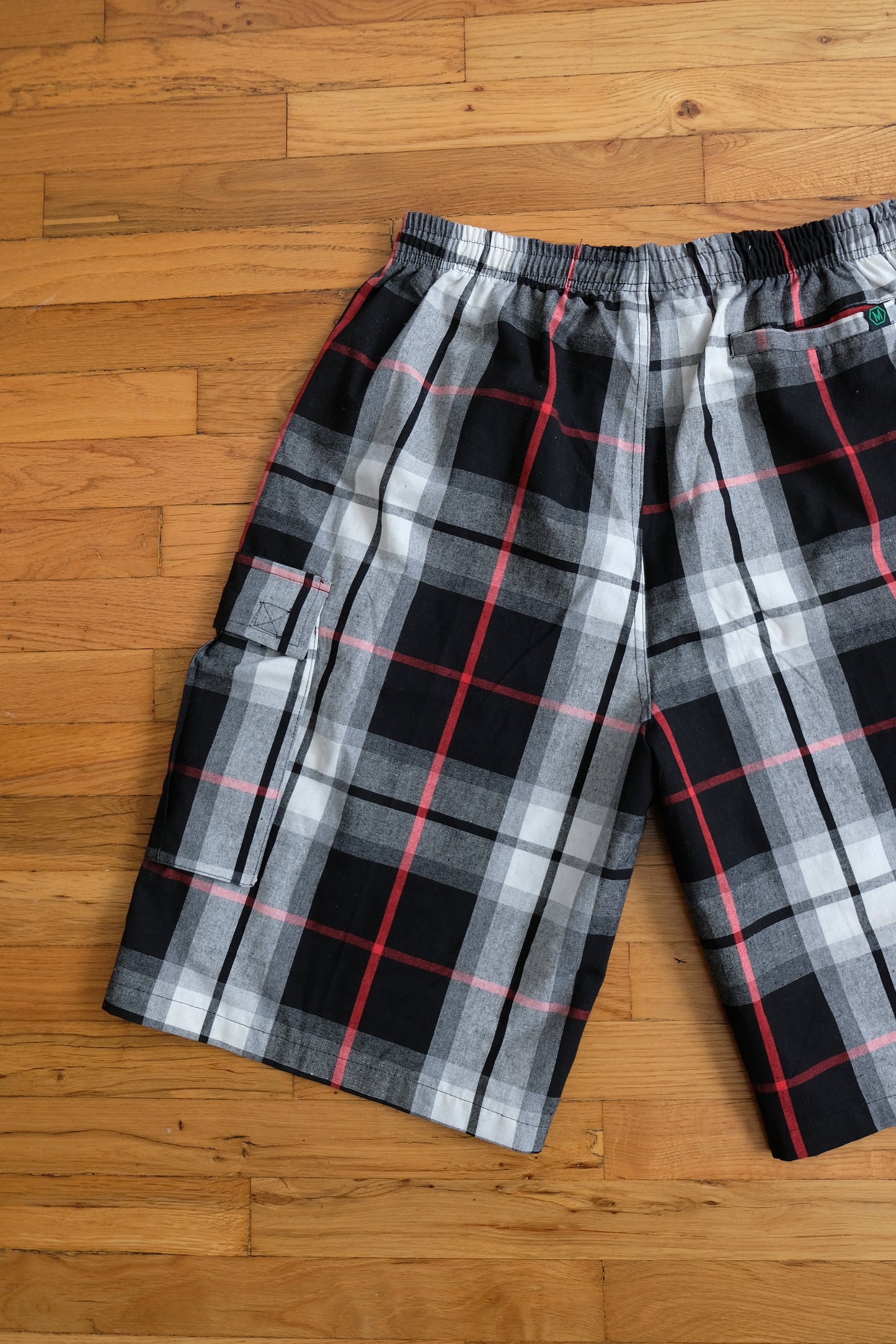 Atomic Tartan Pocket Shorts *Black