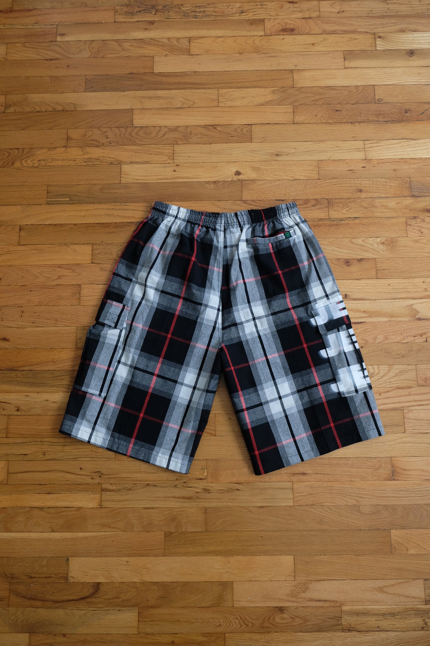 Atomic Tartan Pocket Shorts *Black