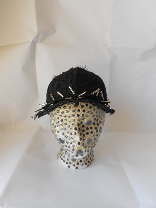 Distressed Lace Wire Hat
