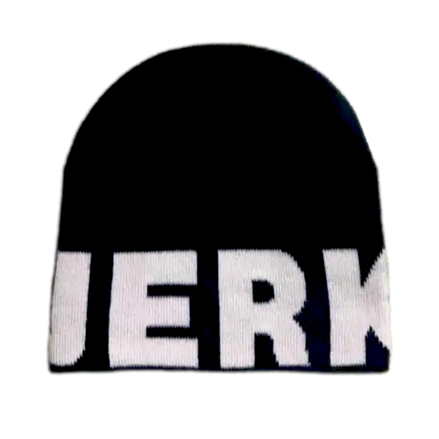 BLACK JERK Skull Beanie