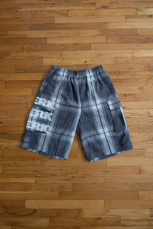 Atomic Tartan Pocket Shorts *Sliver
